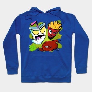 popular meatball cartoon Hoodie